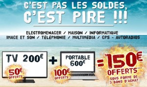 Bon plan CDiscount : 20, 50 ou 100 euros offerts sur votre achat