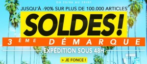 Derniers jours des soldes chez Private Outlet