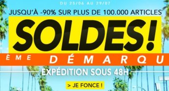 Derniers jours des soldes chez Private Outlet : jusqu’à -90%