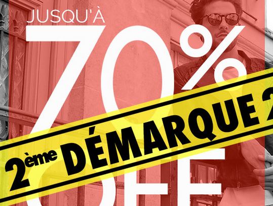 Deuxième démarque Delaveine ! Mode homme à petit prix