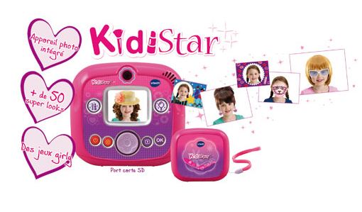 Moins de 10 euros l’appareil photo KidiStar Vtech 