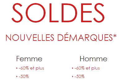 Nouvelle démarque chez Promod 