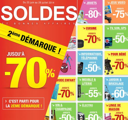 Soldes Auchan : la nouvelle démarque