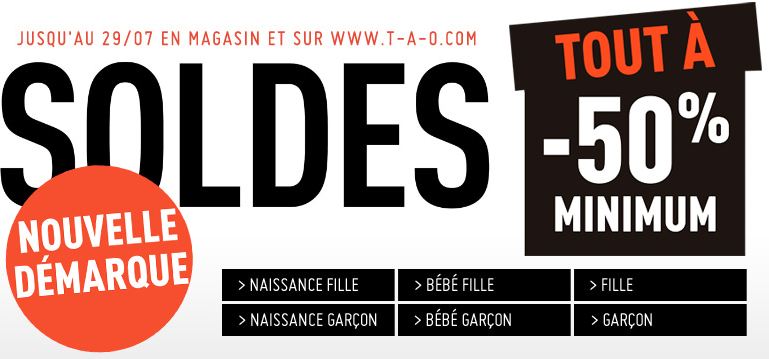 Soldes Tape a l’ oeil  nouvelle demarque tout a moitie prix