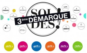 Troisième démarque des soldes La Halle