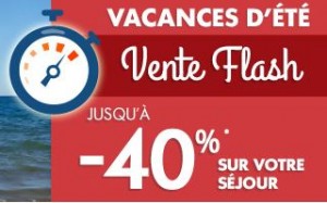 Vente flash Village Clubs et Résidences Pierre & Vacances !