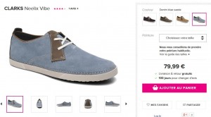 baskets Clarks Neelix Vibe 