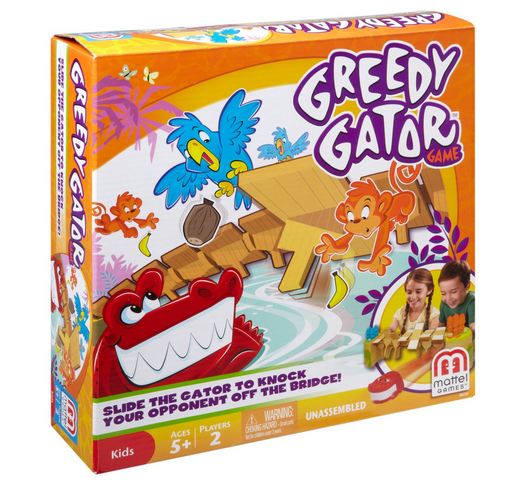 6 euros le jeu Croco Jungle de Mattel au lieu du double