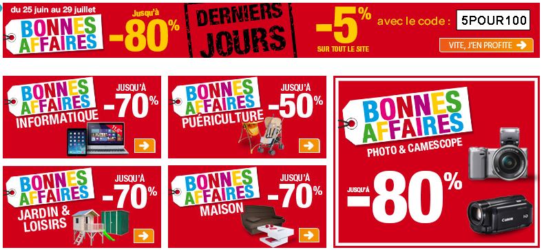 remises immédiates sur tout Carrefour 