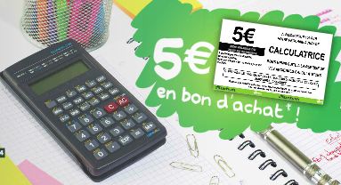 Auchan reprend votre ancienne calculatrice 5 euros