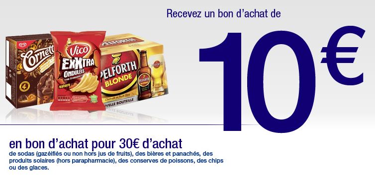 Carrefour ouvert le 15 août 2014 : recevez un bon de réduction de 10 euros ou 20 euros