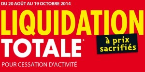 Liquidations total magasins Atlas