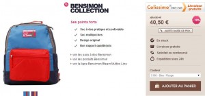 Sac a dos Bensimon Bteam Multico Backpack