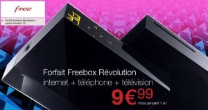 Vente Privée Freebox Révolution à moins de 10 euros