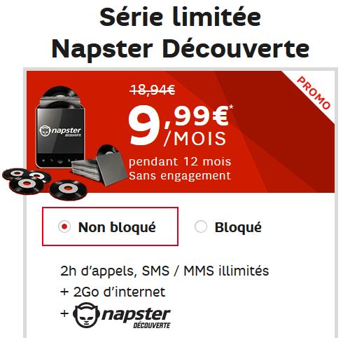 forfait SFR – Napser 