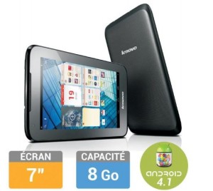 Tablette tactile Lenovo IdeaTab A1000L qui revient à moins de 40 euros