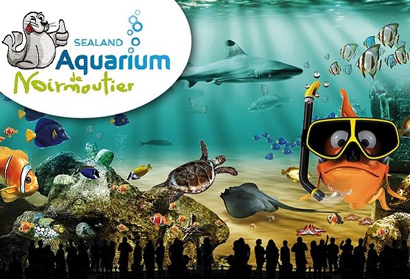 Aquarium Sealand de Noirmoutier pas cher ! 2 entrées pour 18€ au lieu de 26€