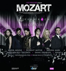 Concert Mozart l'Opéra Rock pas cher