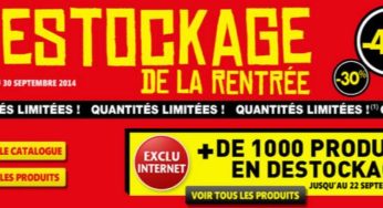 Déstockage Conforama en ligne (exclu) et en magasin / MAJ jusqu’à -20% suppl (code promo)
