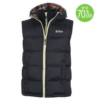 Doudoune sans manche Lee Cooper homme a 26 euros