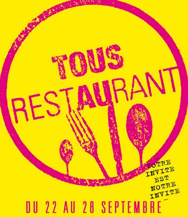 Ouverture des ventes « Tous au restaurant » : 1 menu acheté = 1 menu offert (repas entre du 22 et 28 septembre)