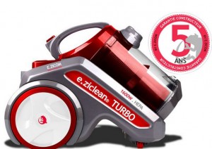 aspirateur sans sac e.ziclean Turbo à moins de 55 euros