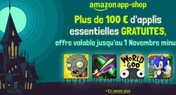 App-Shop Amazon : 100 euros d’appli et jeux Android gratuits jusqu’à samedi