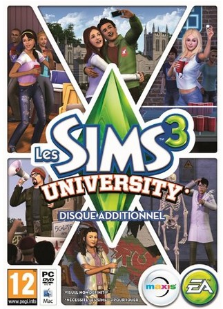 Les Sims 3 University 15 euros