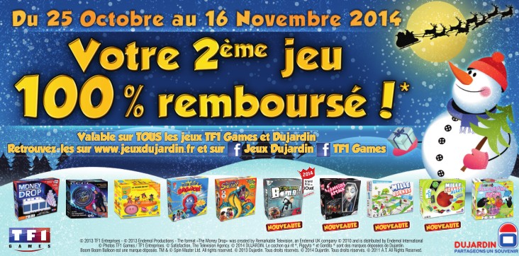 Offre remboursement Dujardin NOEL