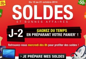 Soldes flottants Auchan à partir de mercredi