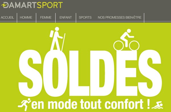 Soldes flottants Damart Sport