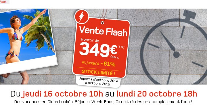 Vente flash Look Voyage 