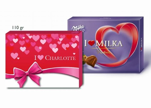boite de chocolats Mika personnalisee