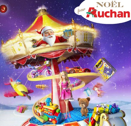 Auchan : 5 euros offerts tous les 50 euros d’achat (jouets et sport)