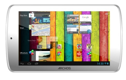 59 euros la tablette Archos 70B titanium 8Go, 7 pouces, Android 4.1 (+ de 100 euros ailleurs)