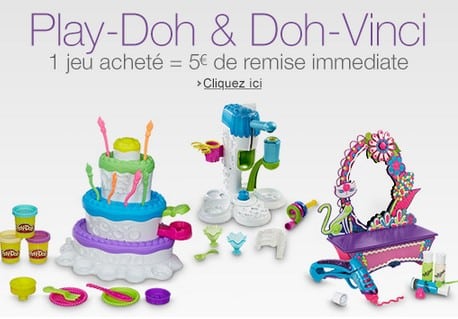 5 euros de remises immédiate Play-Doh 