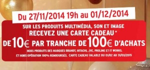 Black Friday Darty 10 euros offerts