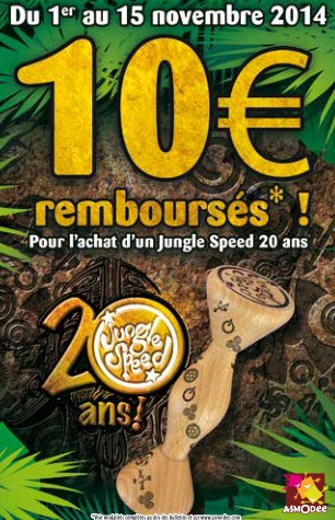 Jungle Speed Special 20 Ans remboursement