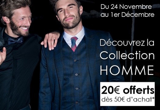 Promod Homme : 20 euros de remises 