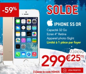 Soldes iphone5S