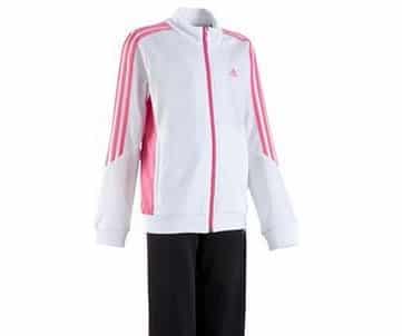 Survetement fille Adidas DORONIA blanc