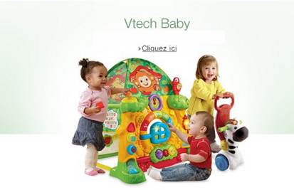 25% de réduction immédiate sur Vtech Baby (à partir de 40€) / livraison gratuite
