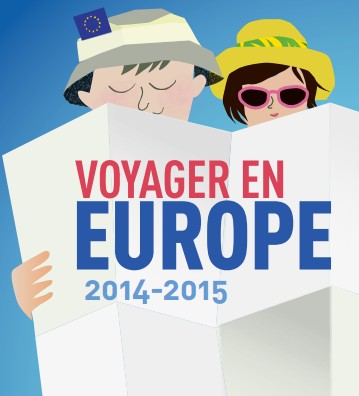carte et guide Voyager en Europe 2014-2015  