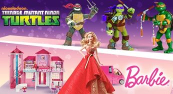 25% de votre achat de jouet Barbie ou Tortues Ninja crédité sur votre carte Auchan