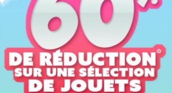 Bon plan jouets Auchan : jusqu’à moins 60% supplementaires pendant 7 jours (codes promo valable sur les promos)!