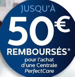 offre de remboursement centrale vapeur PerfectCare