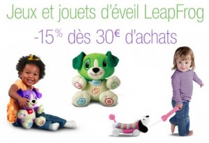 remise immédiate jeux et jouets LeapFrog