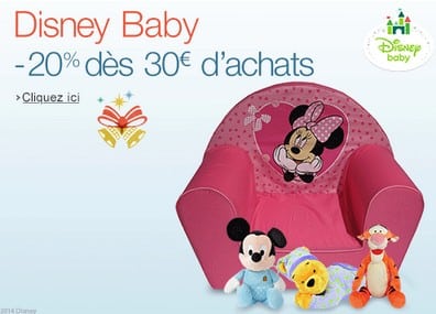 remise immediate sur Disney Baby