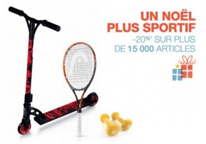 sport loisirs remise Noel Amazon