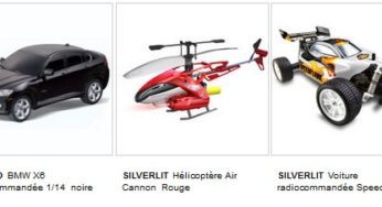 Bon plan véhicules radiocommandés : 25% du montant de votre achat crédité sur votre carte Auchan